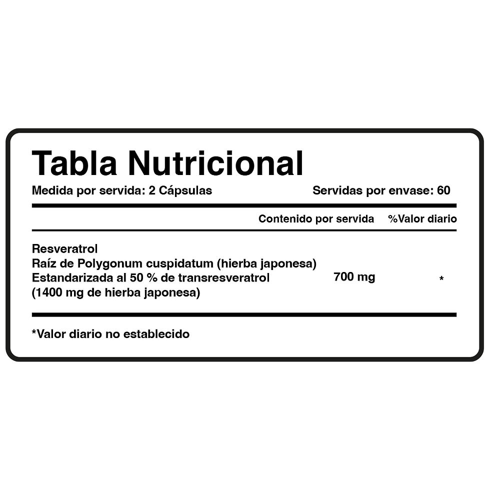 Miniatura: Resveratrol Perú