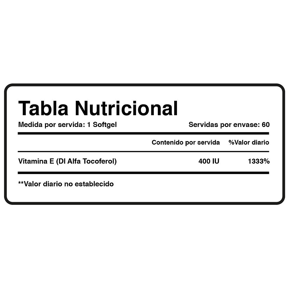 Miniatura: Vitamina E Xtralife Perú
