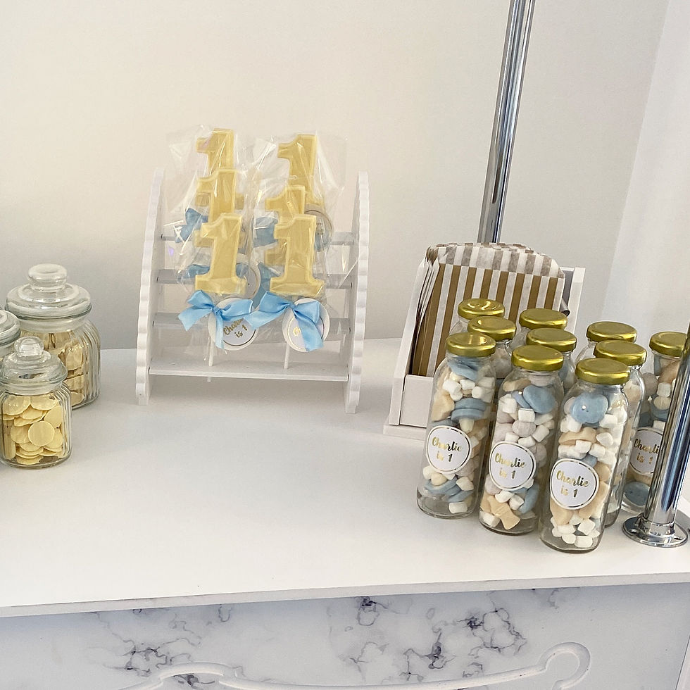 Thumbnail: CHOCOLATE NUMBER LOLLIPOPS