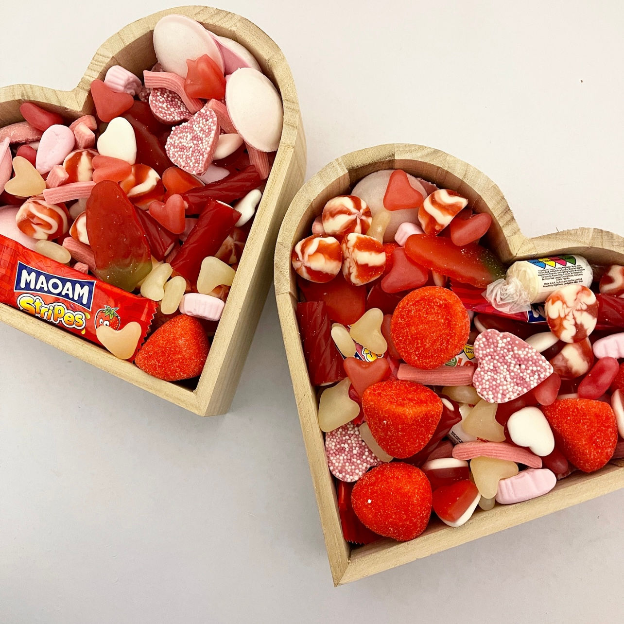 VALENTINES WOODEN HEARTS