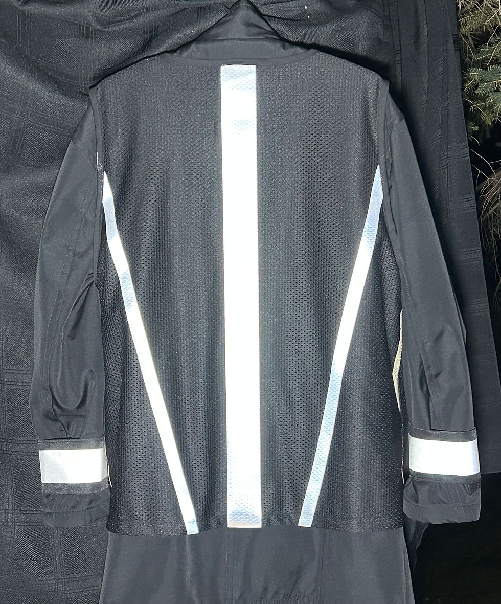 Thumbnail: Black Reflective Vest - Simple Safety