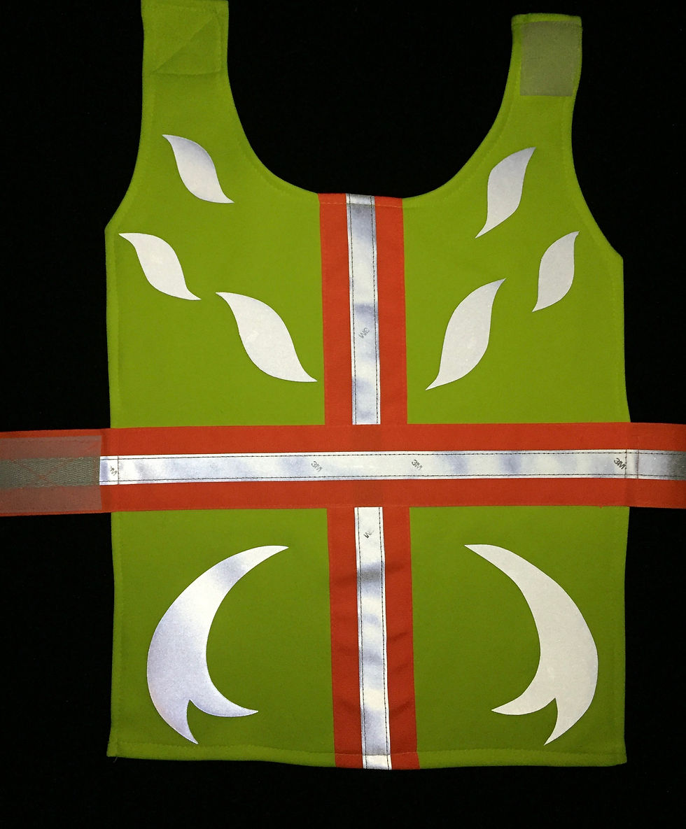 Thumbnail: Swish - Neon Reflective Dog Coat