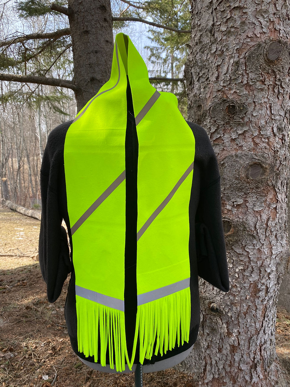 Thumbnail: HiVis Reflective Scarf - Golden Retriever
