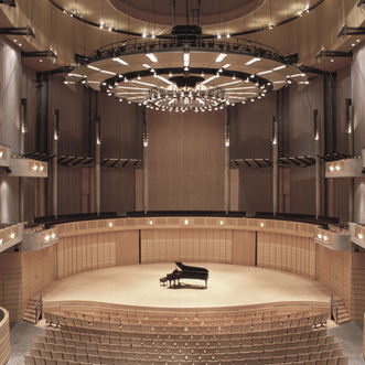 empty concert hall