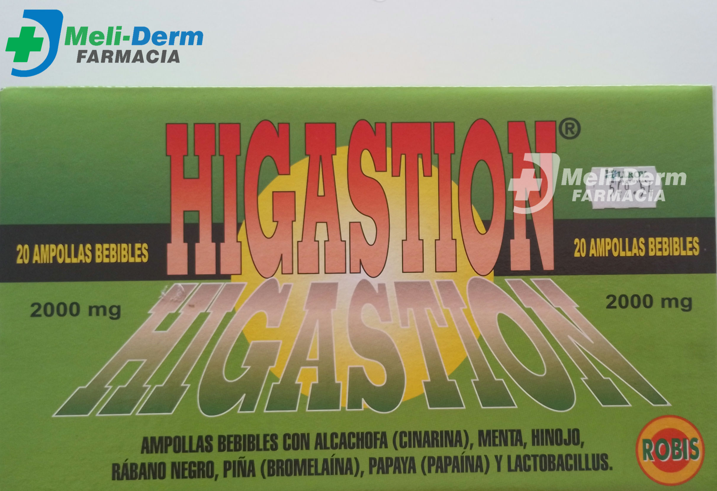 HIGASTION X 20 AMPOLLAS BEBIBLES