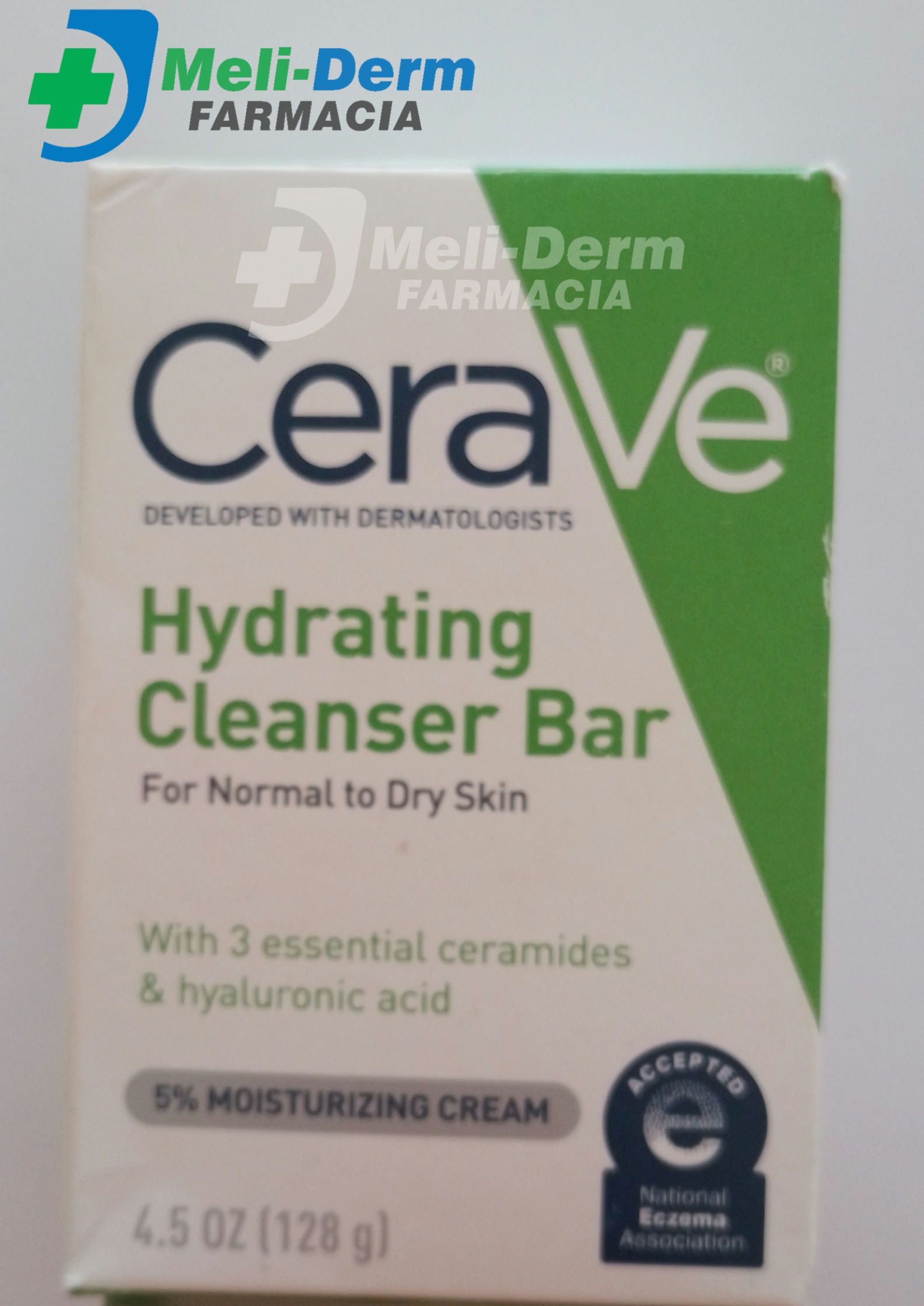 JABON BARRA CERAVE HYDRATING CLEAMSER BAR X 128 G