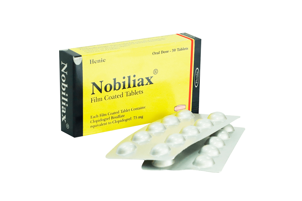 NOBILIAX CLOPIDOGREL 75MG SOBRE X  10 TAB