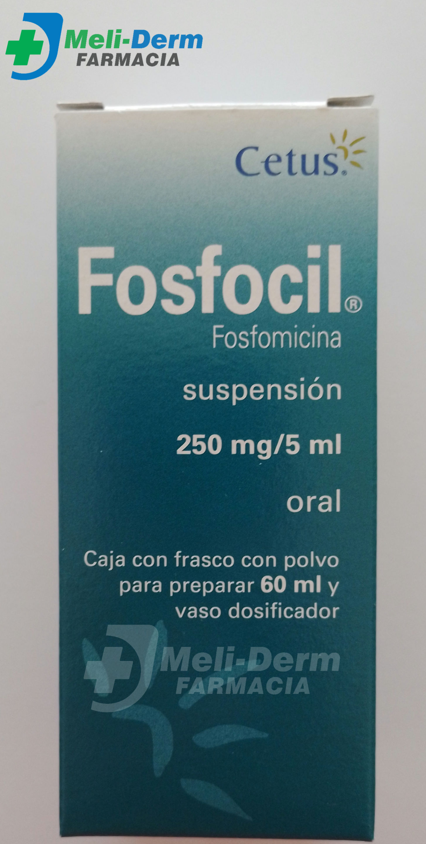 FOSFOCIL Fosfomicina SUSPENSIÓN 250/5ML