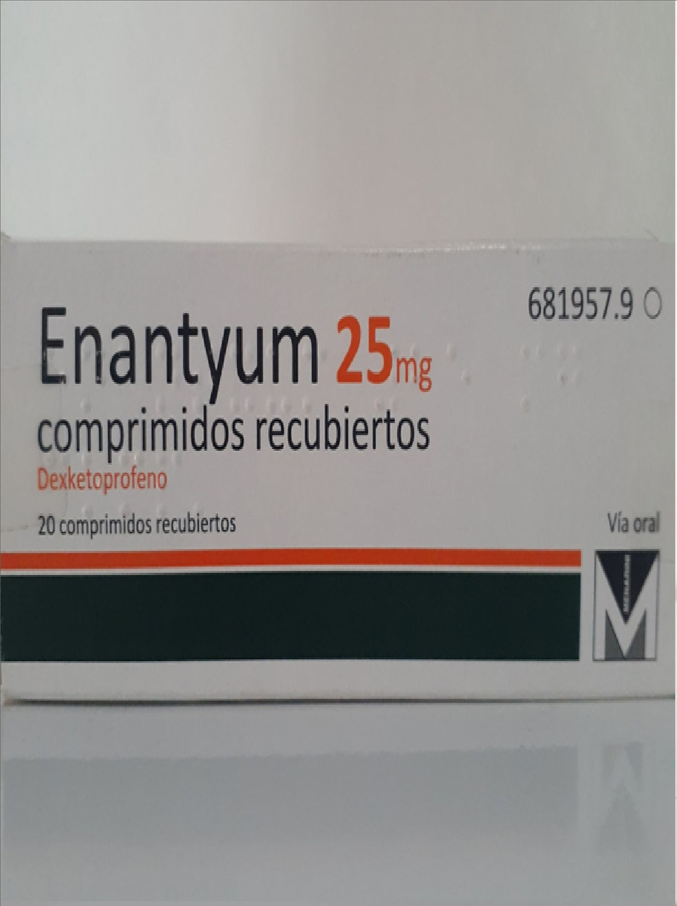 Enantyum 25 mg x 1 Comprimido