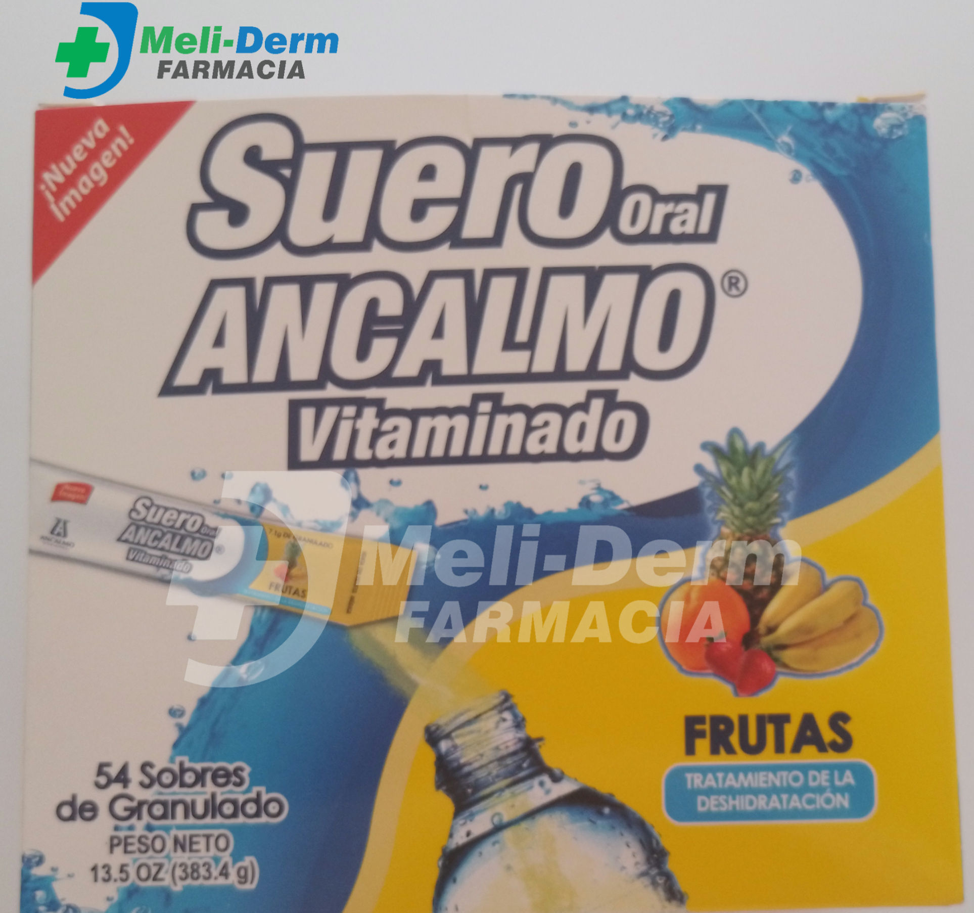 SUERO DE FRUTAS ANCALMO CAJA X 54 SOBRES GRANULADOS