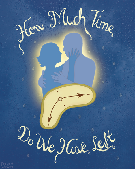 Póster inspirado en la canción How Much Time Do We Have Left de Klemen