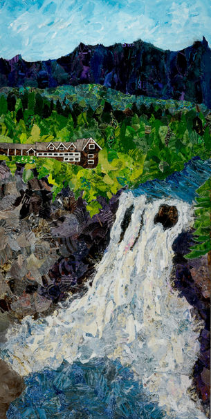 waterfalls lush forests washington state