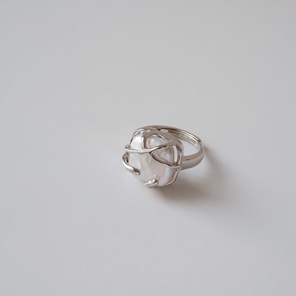 Thumbnail: Glacon Pearl Ring