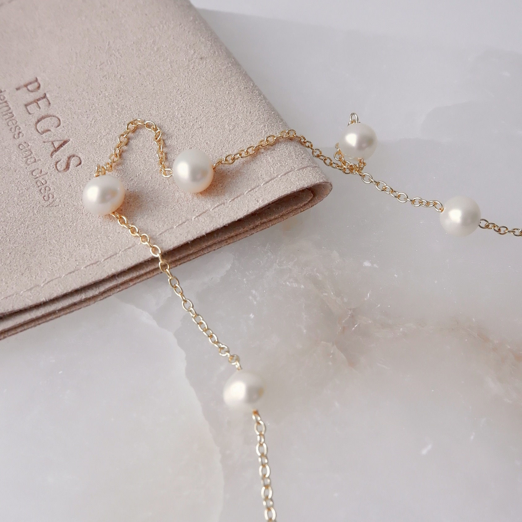 Starry Pearl Necklace