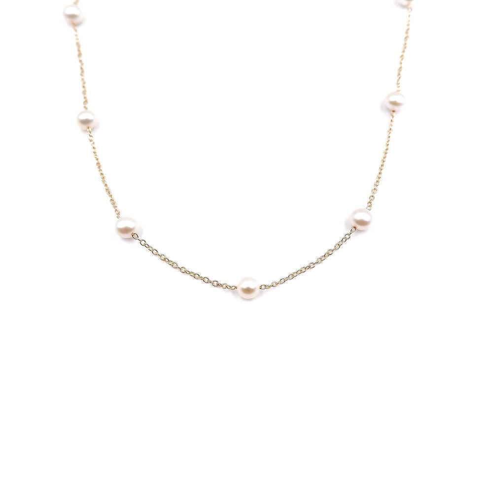 縮圖：Starry Pearl Necklace