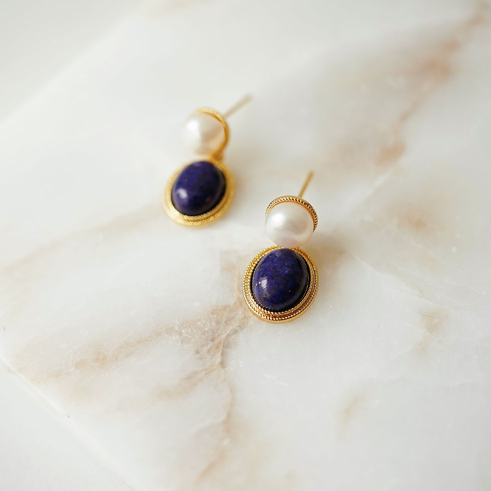 縮圖：Rhein Pearl Earring