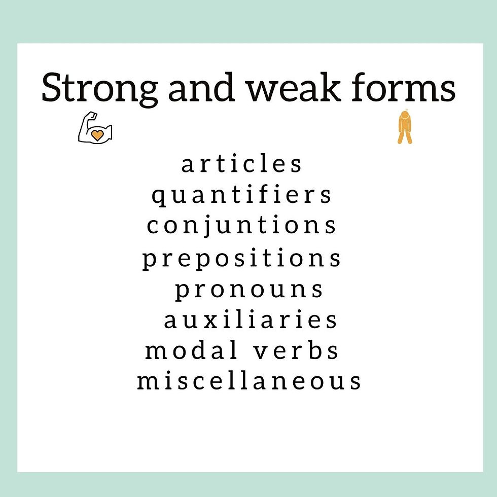 strong and weak forms