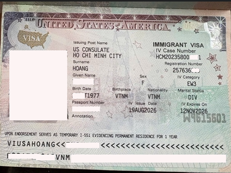 Got an immigration visa through a sausage company. Congratulations!🎉