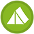 Green Tent Icon