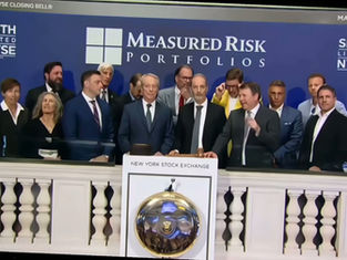 Mario Veneroso Ringing the Closing Bell on Wallstreet