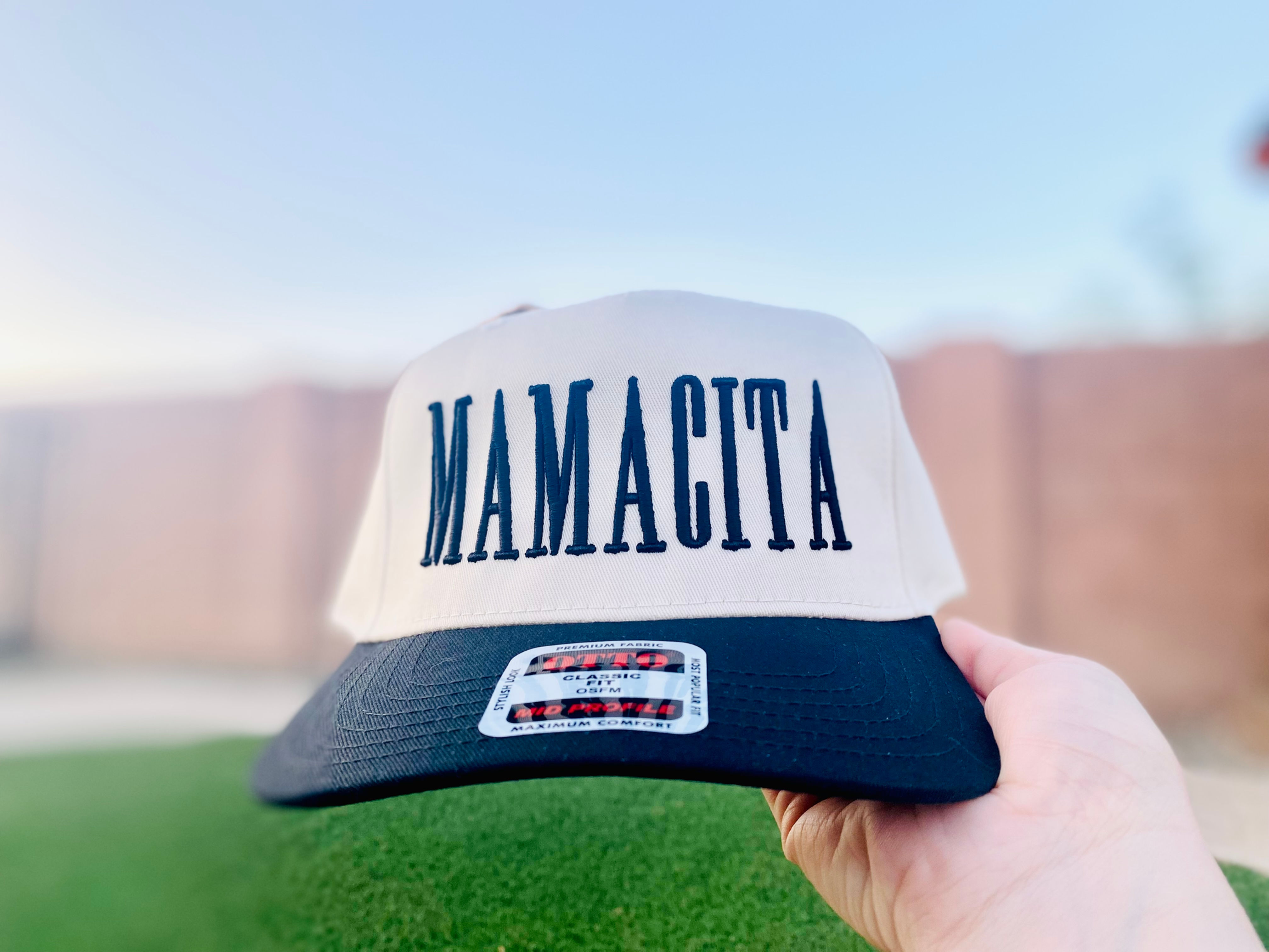 Mamacita embroidered trucker hat