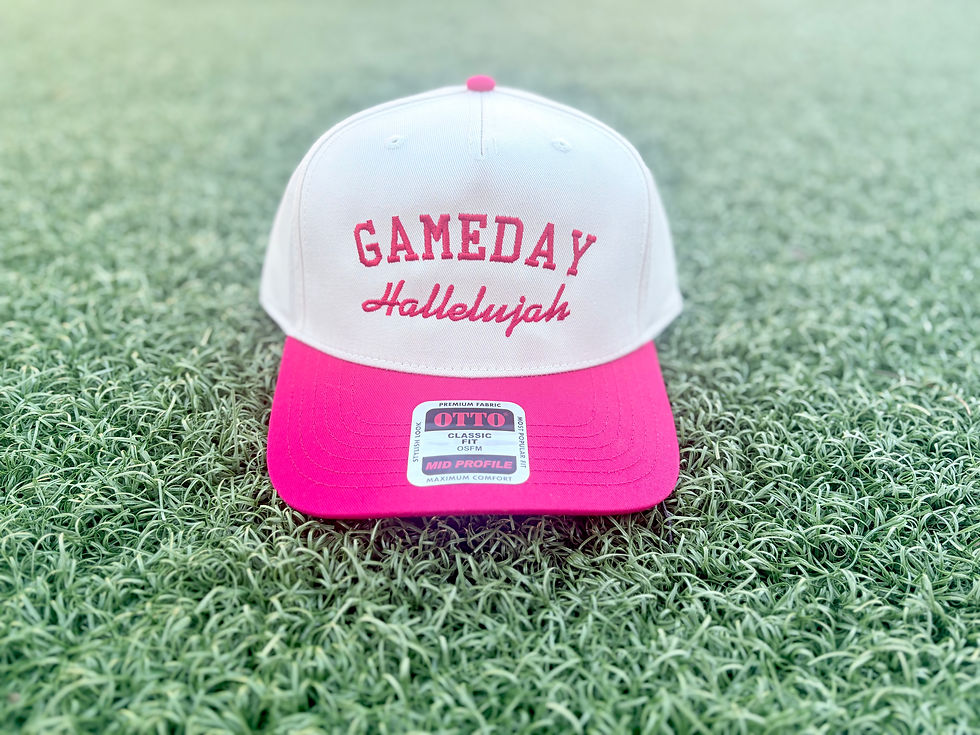 Thumbnail: Game day hallelujah embroidered hat