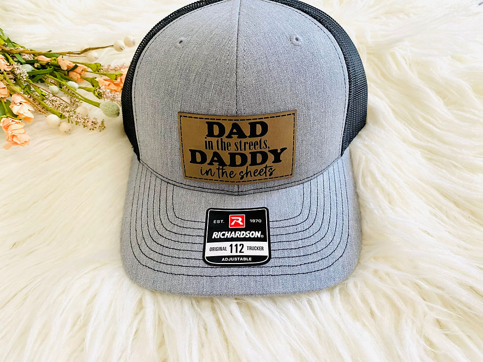 Thumbnail: Dad in the streets, Daddy in the sheets trucker hat