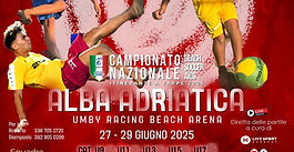 Alba Adriatica: Campionato Italiano Beach Soccer Aics alla Umby Racing Beach Arena