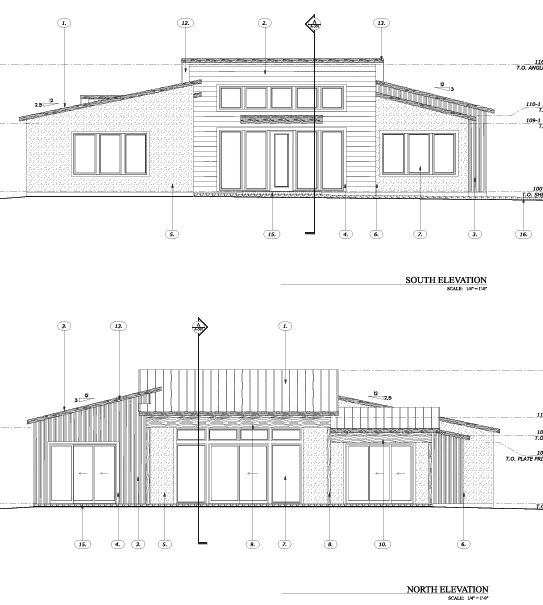 Durango Modern Elevation