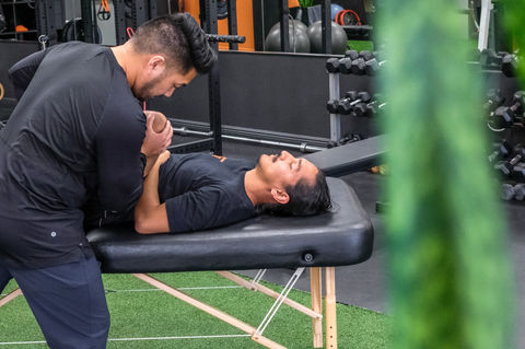 Dr. Romell Zabate of Back On Court Physical Therapy in Miami Lakes, Florida