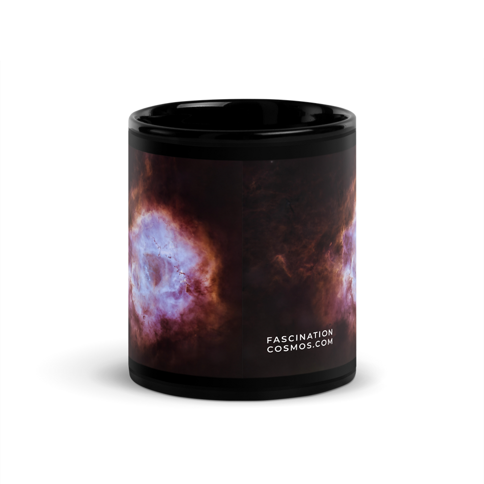 Thumbnail: Kaffee- oder Teebecher aus Keramik, schwarz, 325ml