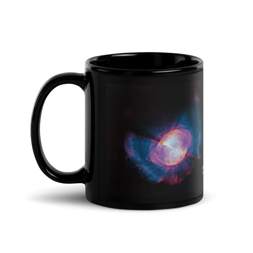 Thumbnail: Kaffee- oder Teebecher aus Keramik, schwarz, 325ml