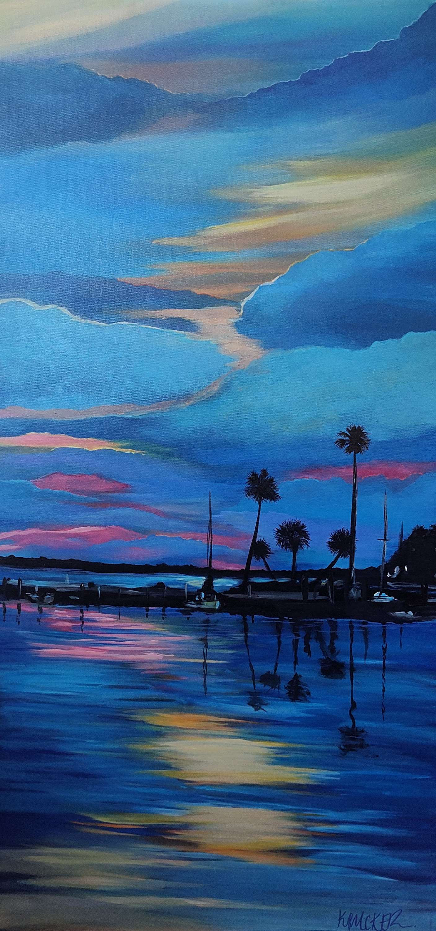 Colorful Sunset Dunedin 