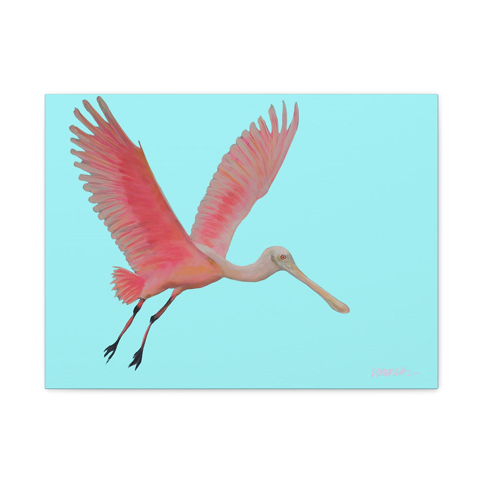 Thumbnail: "Dream Flight" Print on Canvas by Kimmielou 