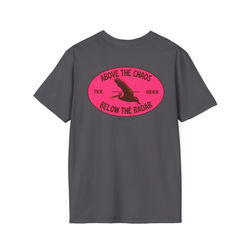 Tide Rider Tee-Hot Pink Logo