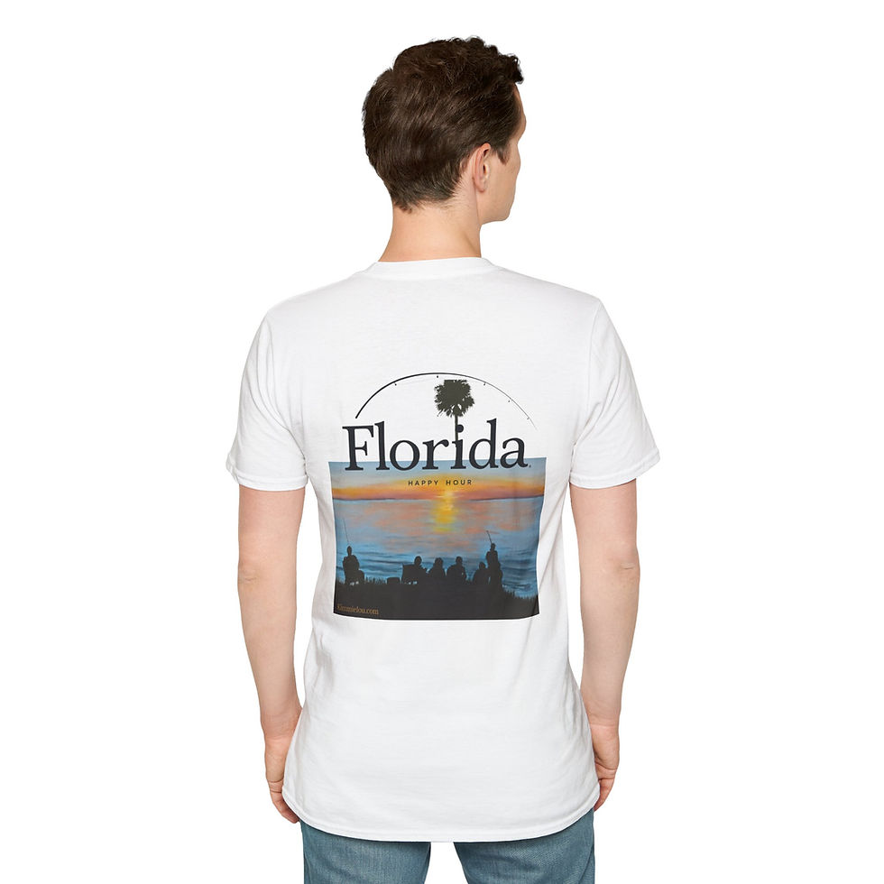 Thumbnail: Florida Happy Hour Unisex Softstyle T-Shirt