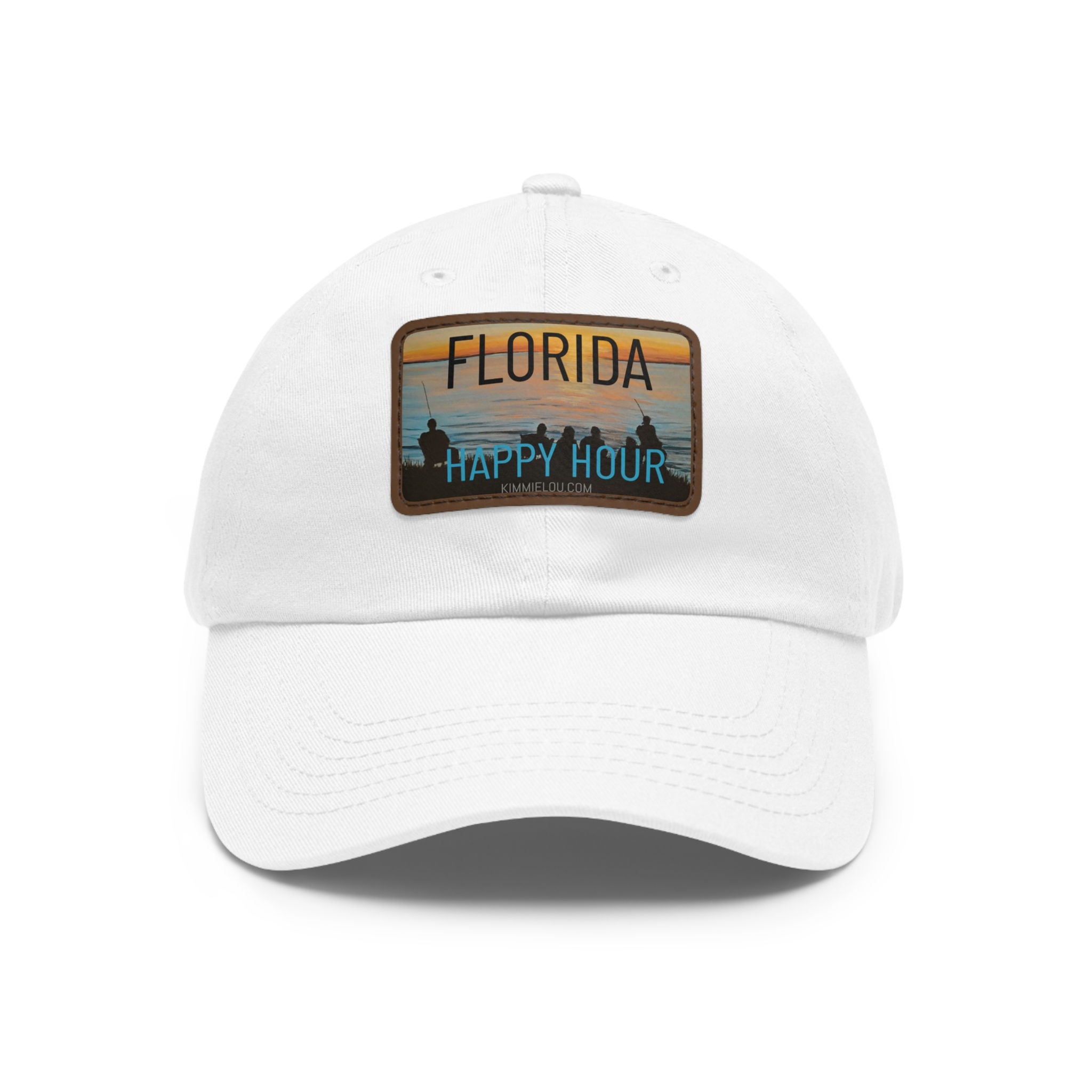 Florida Happy Hour/Leather Patch (Rectangle)hat