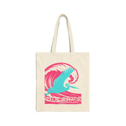 TR tote bag-Pink Wave