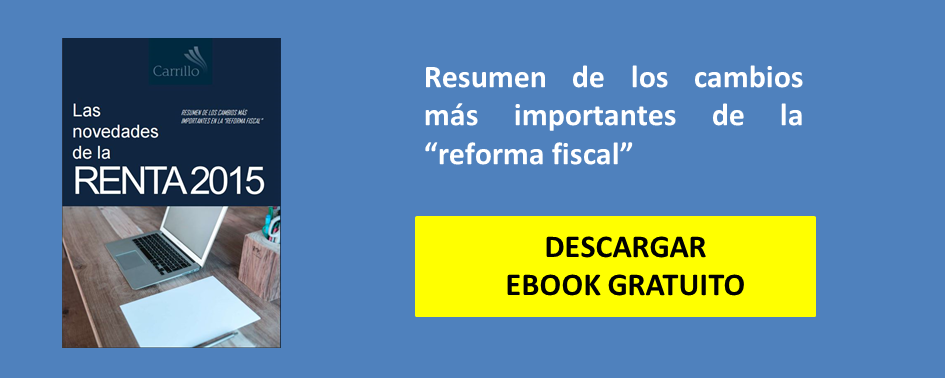 novedades renta 2015