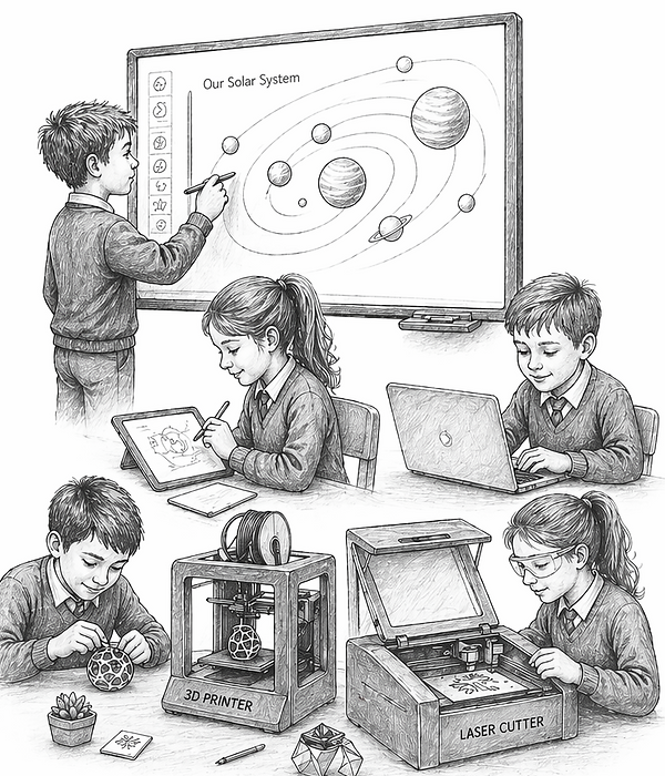 Infographic Chalk Sketch