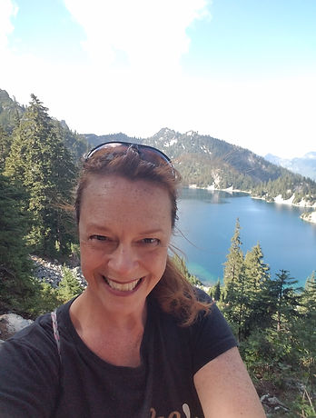 Hiking at Snow Lake in the Cascade Mountains of Washington State. Being in nature nourishes my soul and brings endless inspiration for writing.
