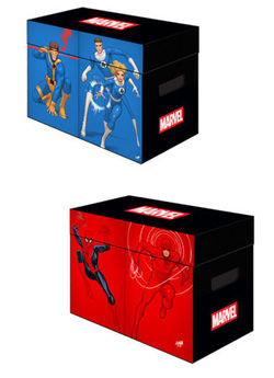MARVEL GRAPHIC COMIC BOX COLOR BLOCK BY DNA
