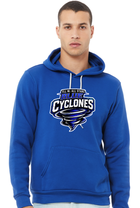 Blue Cyclones Adult Sweatshirt (Bella + Canvas)