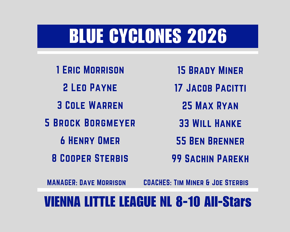 Thumbnail: Blue Cyclones Adult Performance Shirt