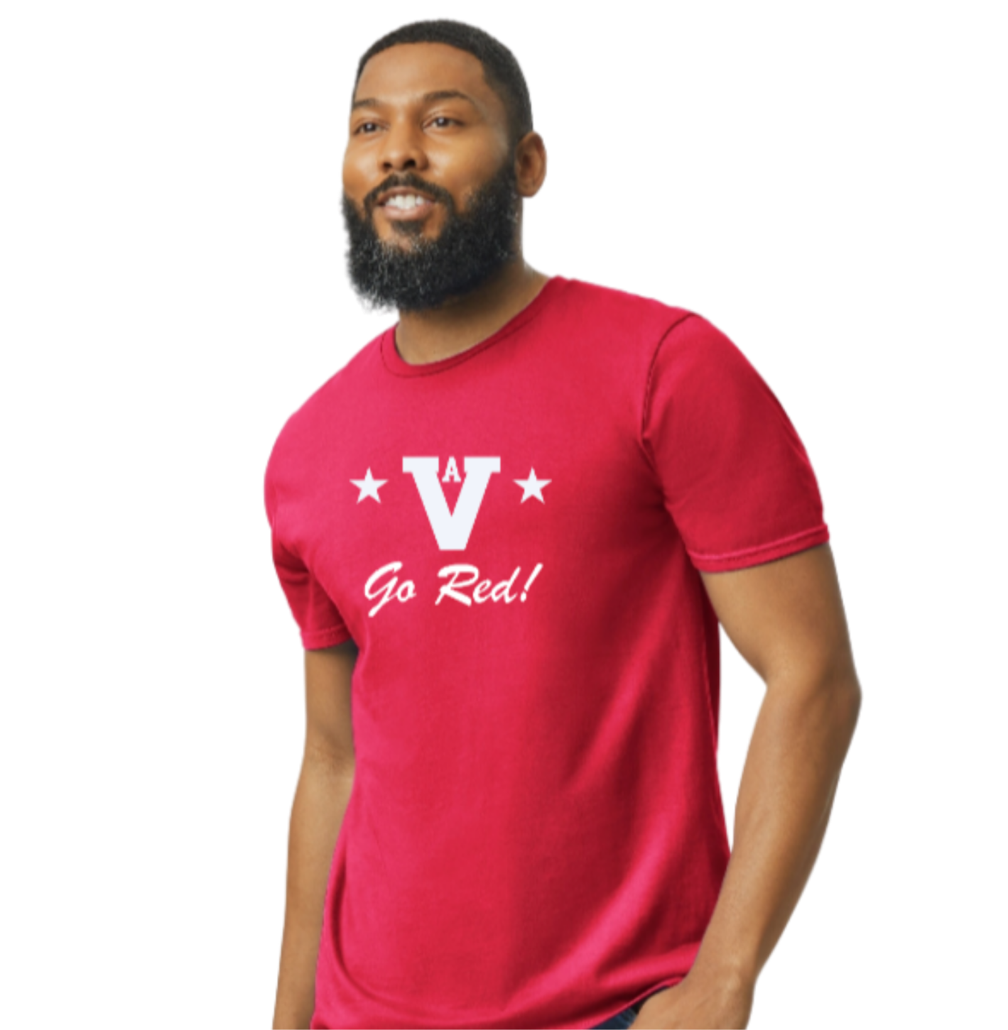 Go Red! All-Star Adult T-Shirt (Gildan Softstyle)