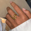 Thumbnail: Sun & Moon Gold Ring 