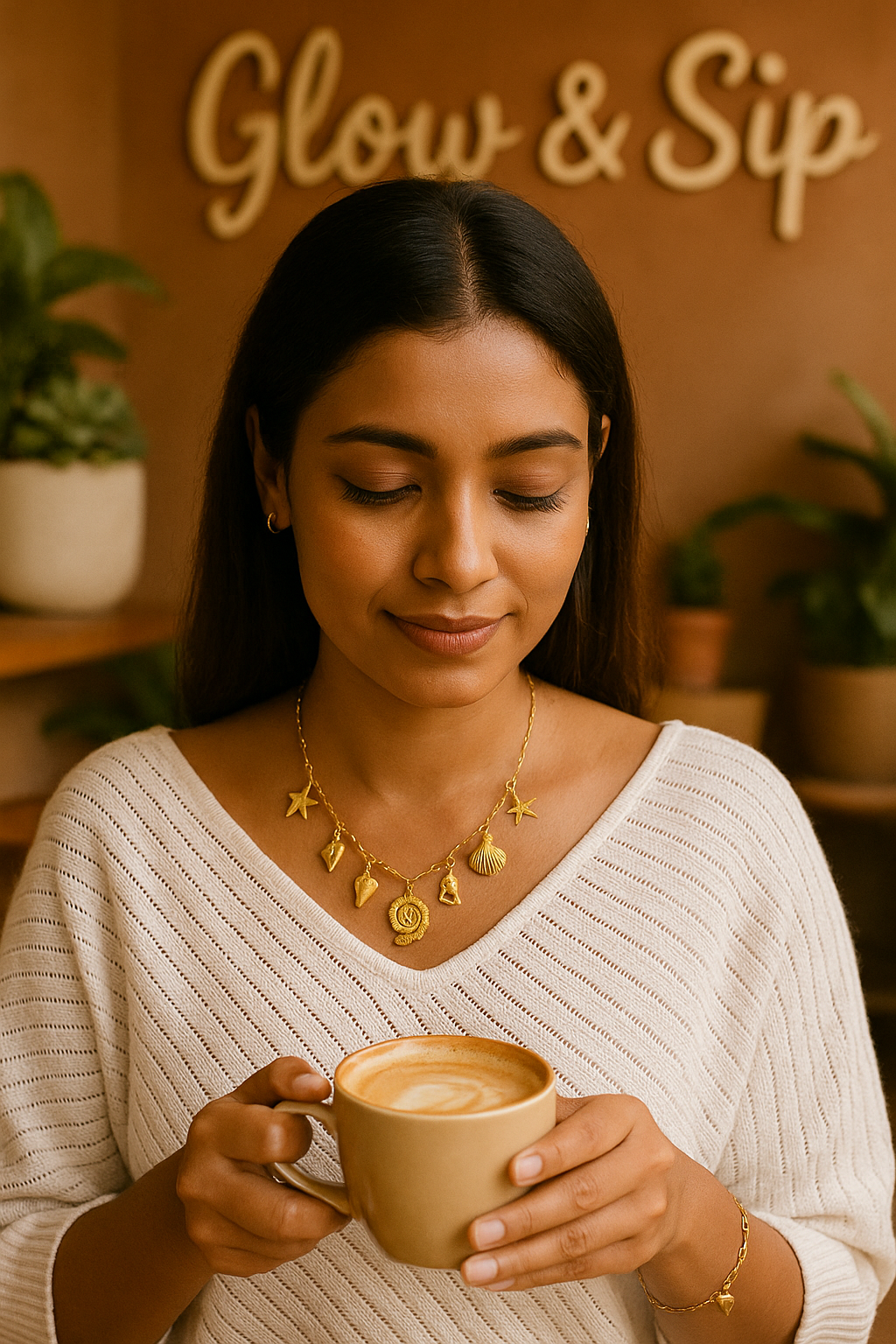 Make your own charms necklace