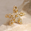 Thumbnail: Starfish stud large ring 
