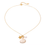 Thumbnail: Shell gold pendant with chain 