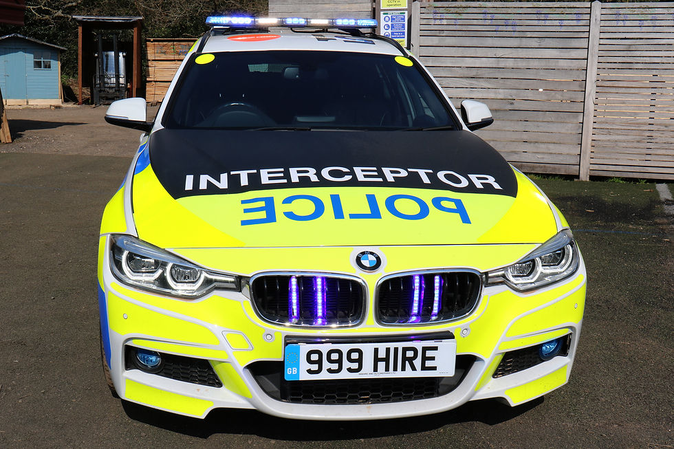 999 Hire Action Vehicles in association with Polease Costumiers